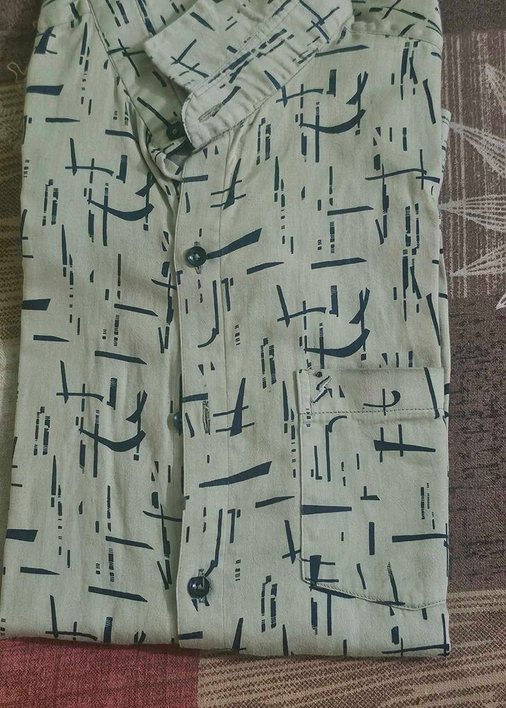 Men's Printed Casual Shirt