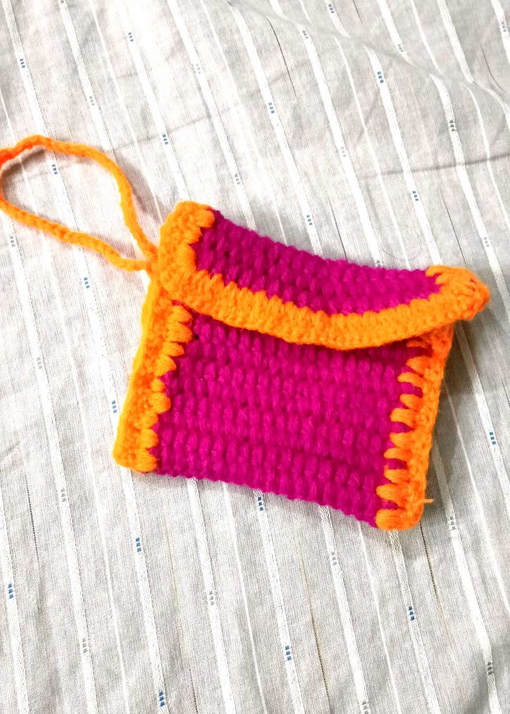 Handmade Crochet Pouch