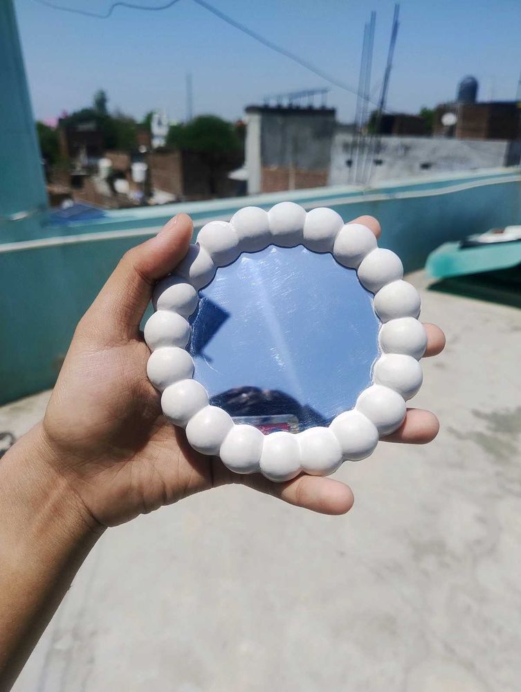 ELEGANT BUBBLE TRAY WITH MIRROR