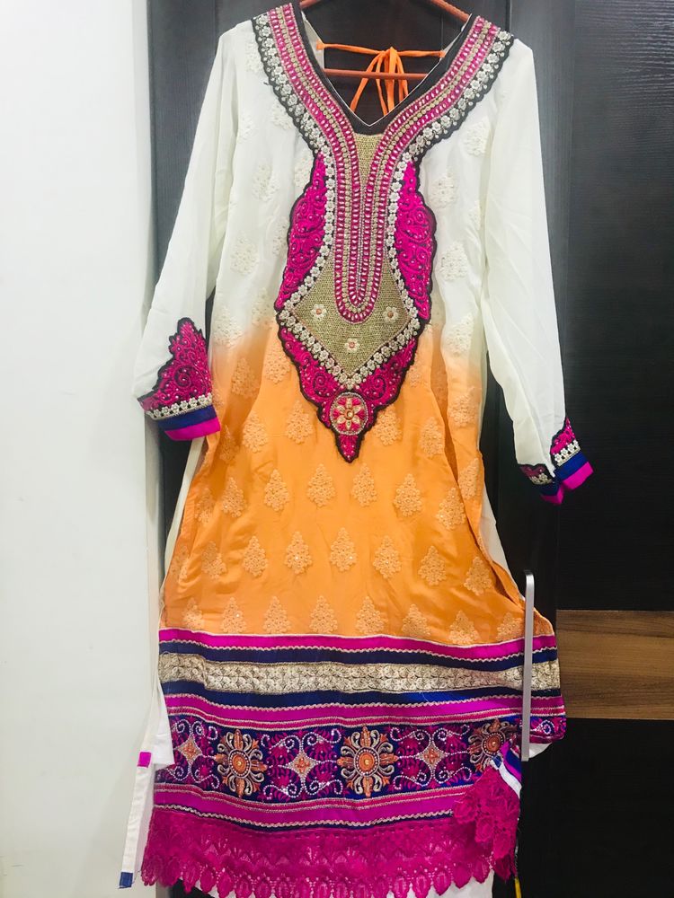 long pakistani dress