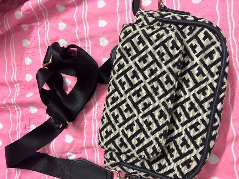 Stylish Monogram Crossbody Bag