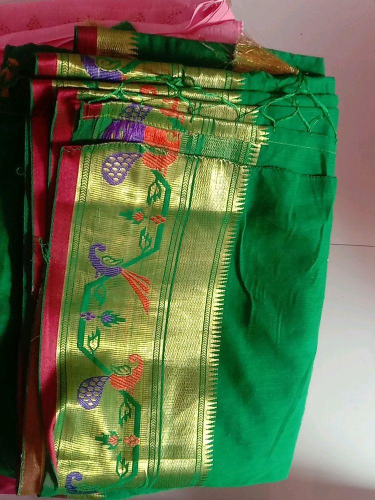 Green 💚 Paithani Saree
