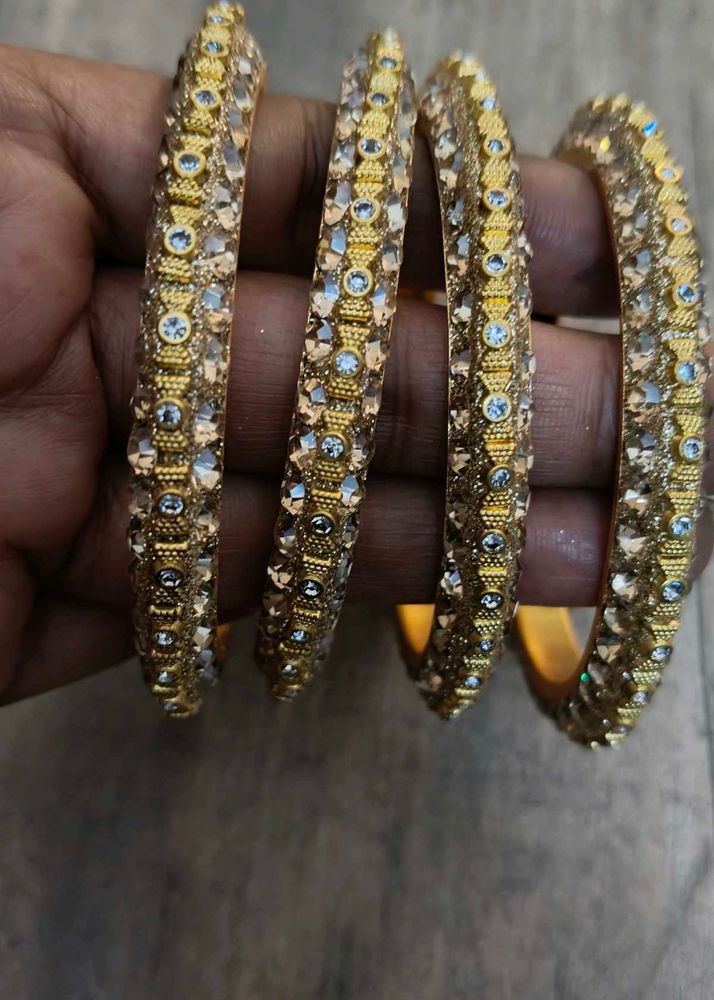 Designer Embellished Bangles Set