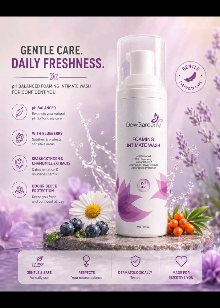 DewGarden Foaming Intimate Wash