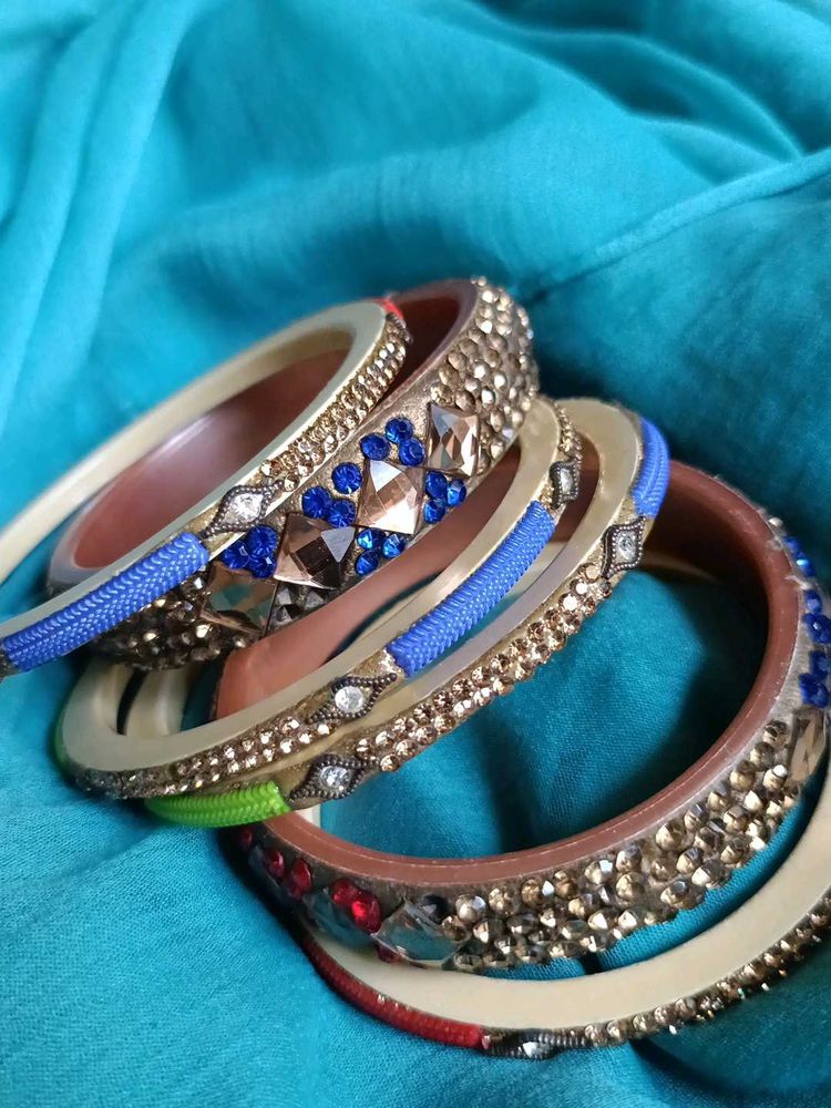 Embellished Bangles Set
