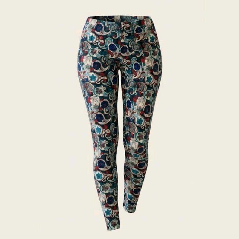 🦚Paisley Print Leggings