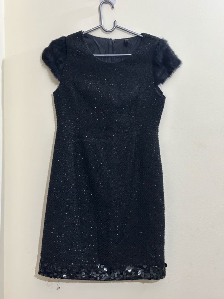 PRICE DROP - Chic Black Party Dress