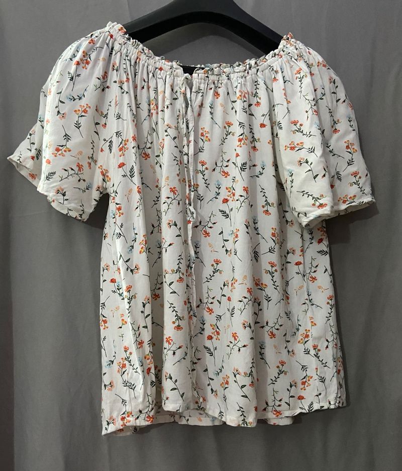 Honey by Pantaloons Soft Floral Off-Shoulder