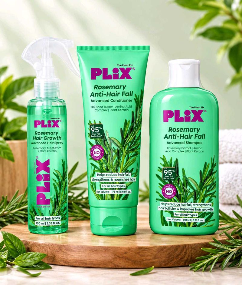 Plix Rosemary Hair Fall Control Set