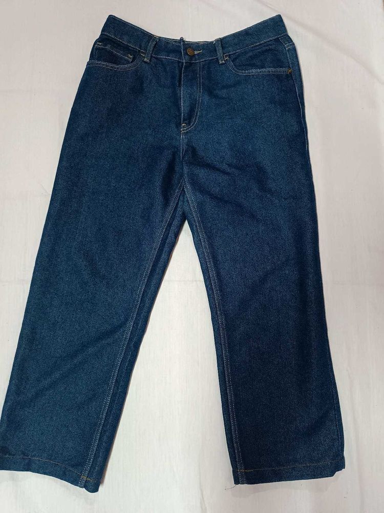Baggy Blue Denim Jeans
