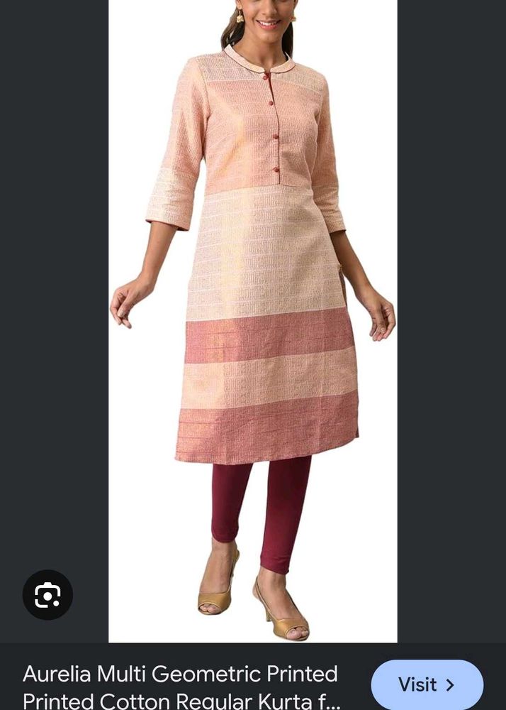 Stylish Geometric Print Kurta with plazzo