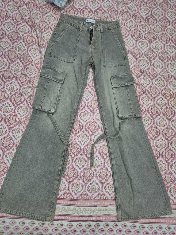 vintage style Cargo Jeans