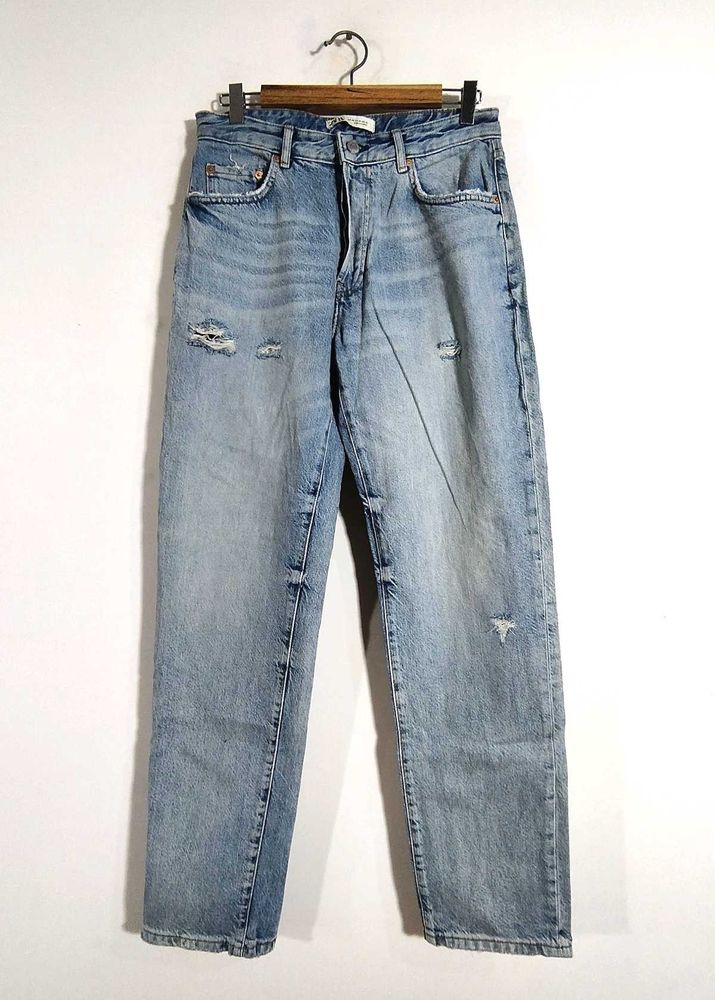 Light Blue Torn Jeans (Men's)