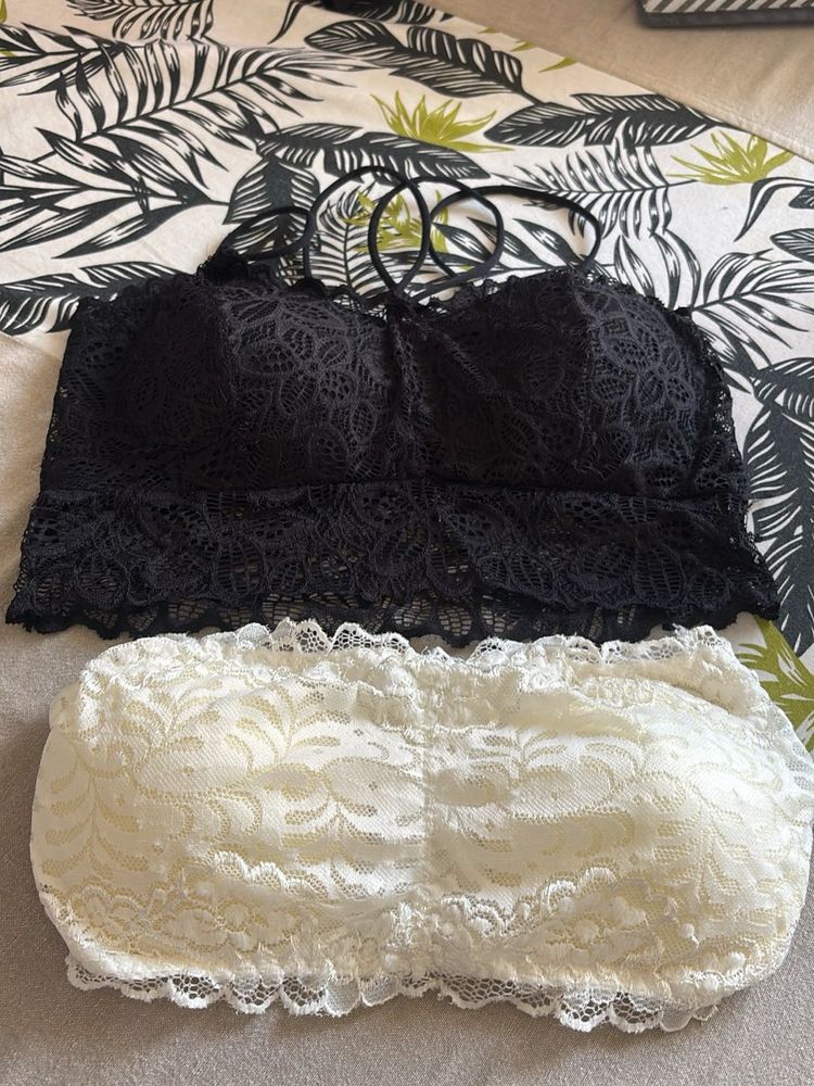 Lace Bralette Set
