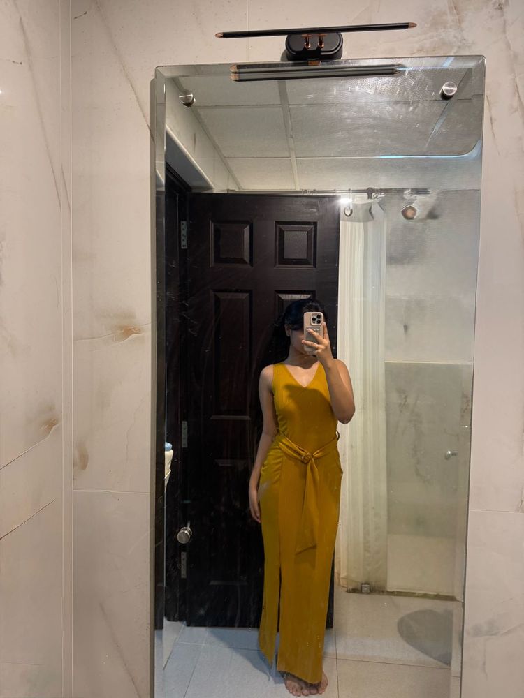 Mustard Yellow Maxi Dress