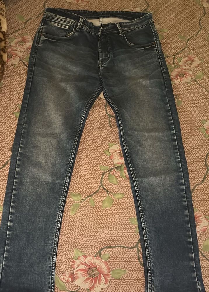 Dark Wash Denim Jeans