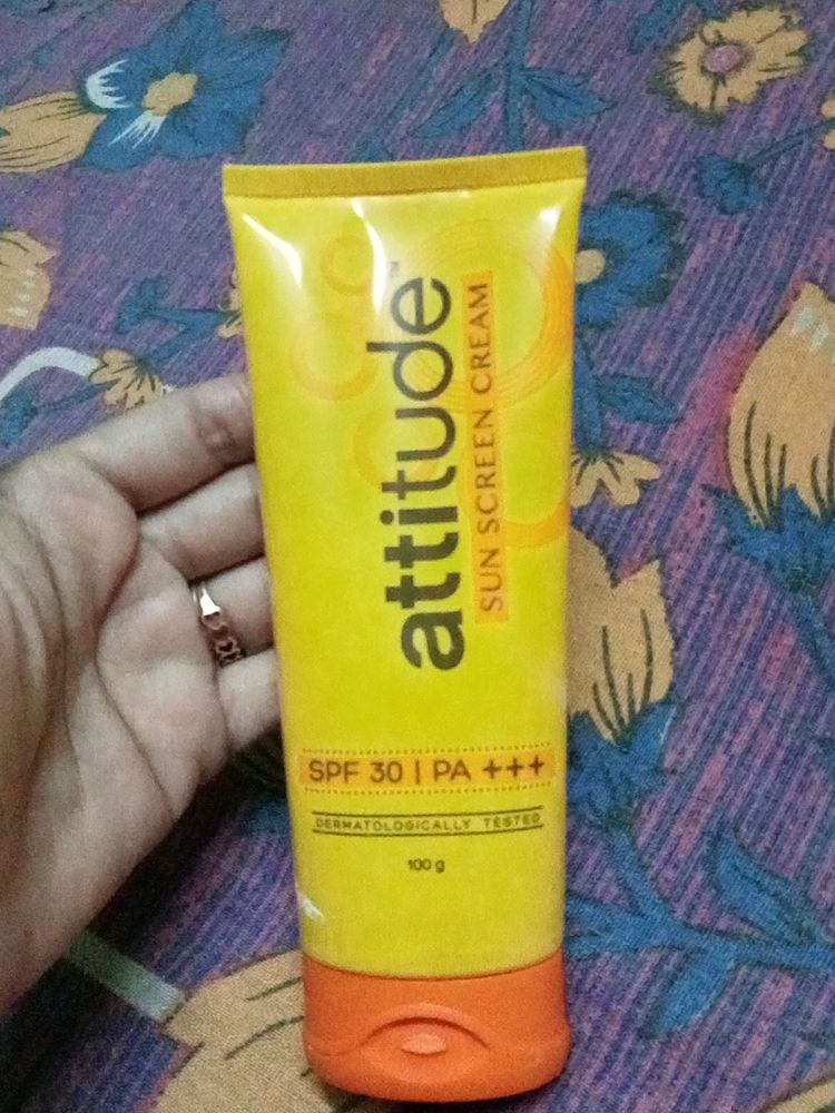 Attitude Sun Screen Cream Spf30