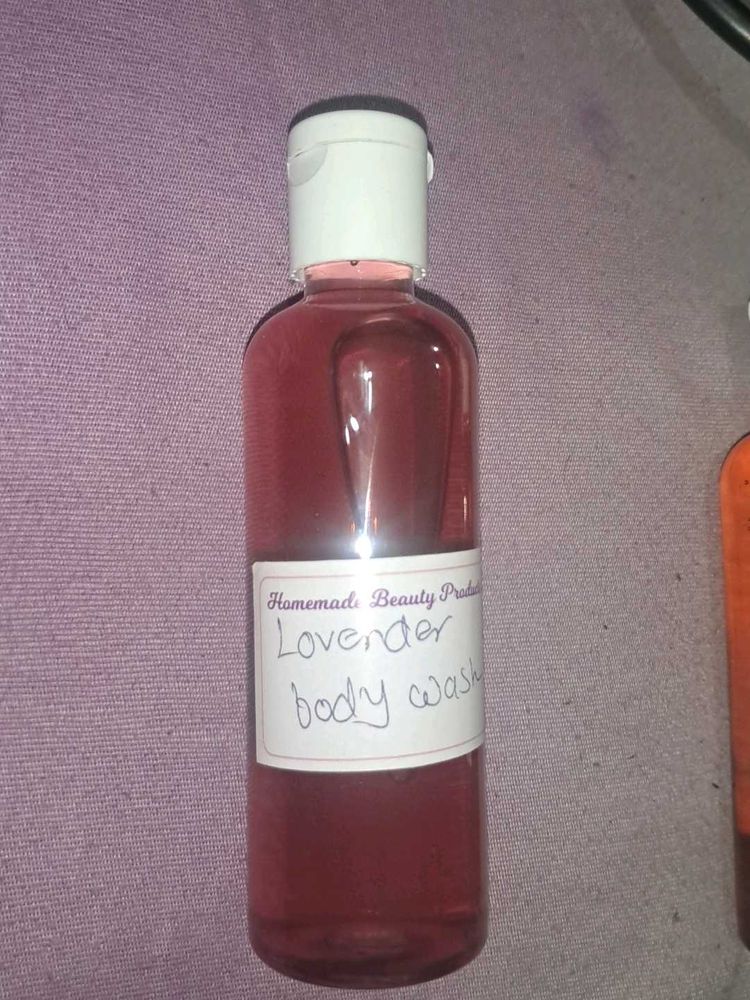 Homemade Lavender Body Wash