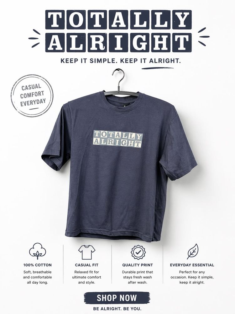 Totally Alright Graphic T-Shirt