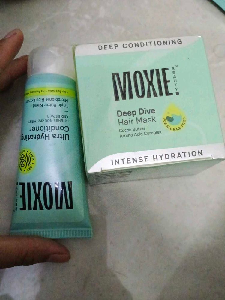 Moxie Deep Dive Hair Mask &amp; Conditioner