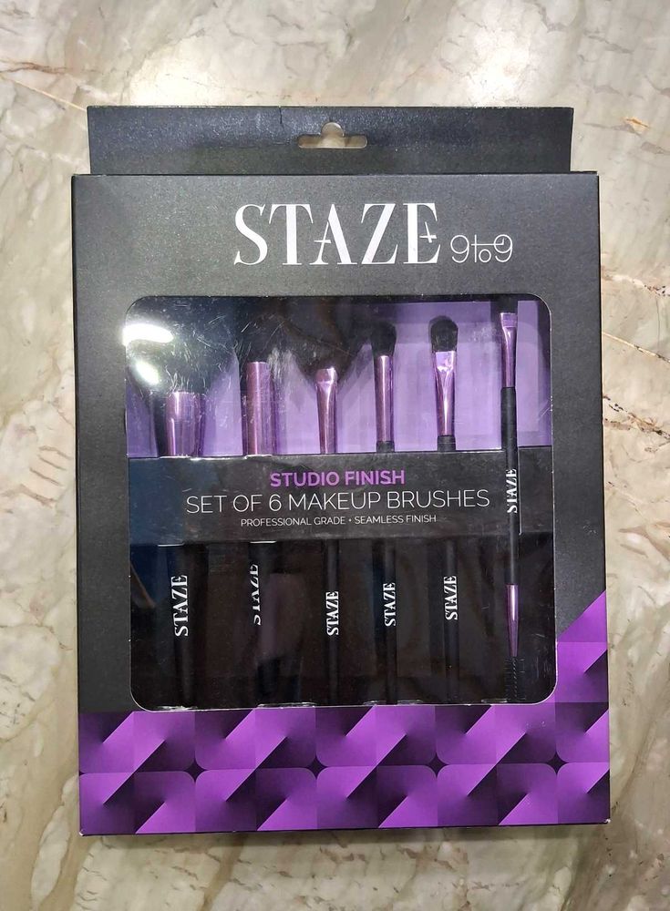 Staze Studio Finish 6 Makeup Brushes