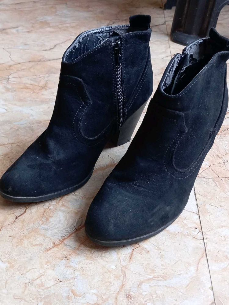 Black Ankle Boots