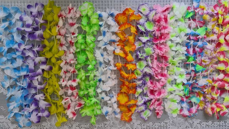 Flower Necklace Garland Mala