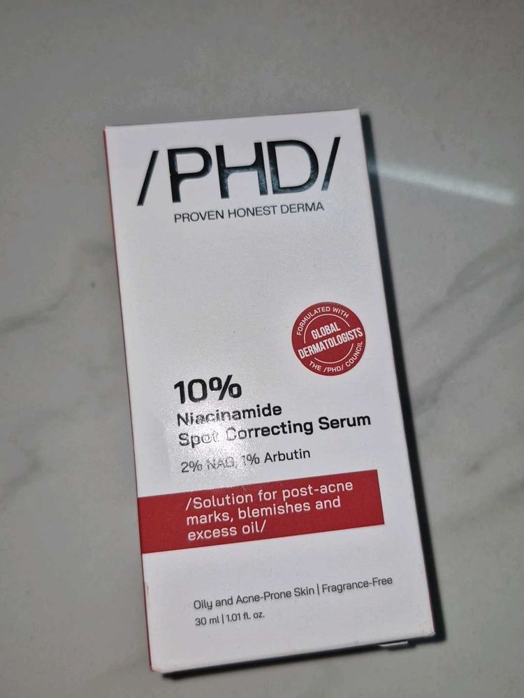 PHD 10% Niacinamide Spot Correcting Serum