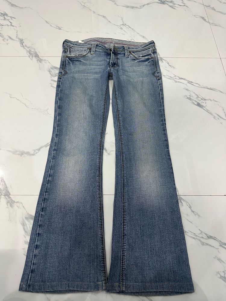Women's Blue Flare Jeans