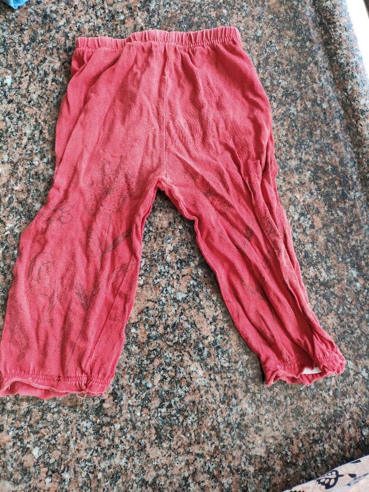Red Girls pant rs r