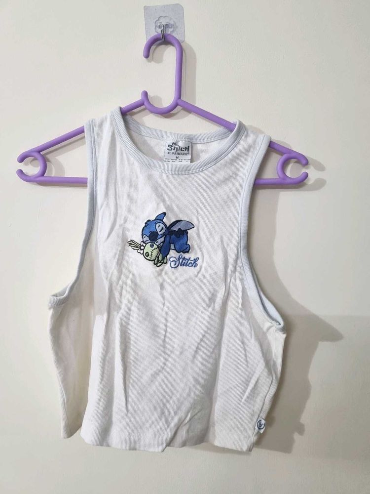 Cute Stitch Sleeveless Top