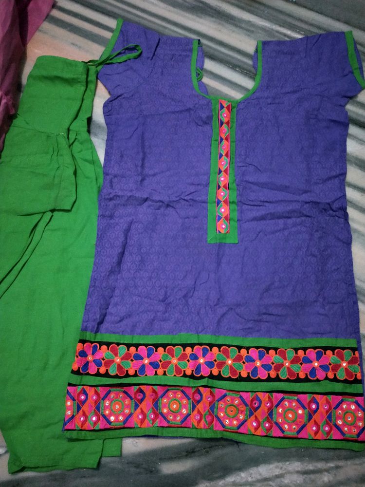 Kurta Salwar Set, Never Used, No Flaws, New