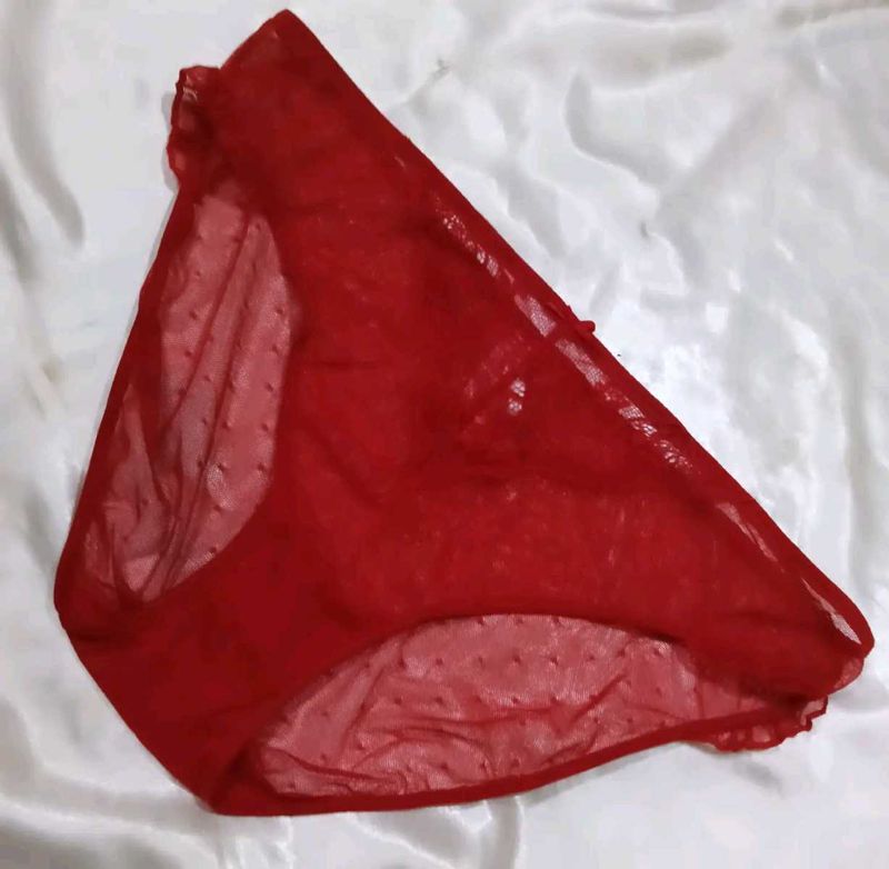 Sheer Red ♥️ panty