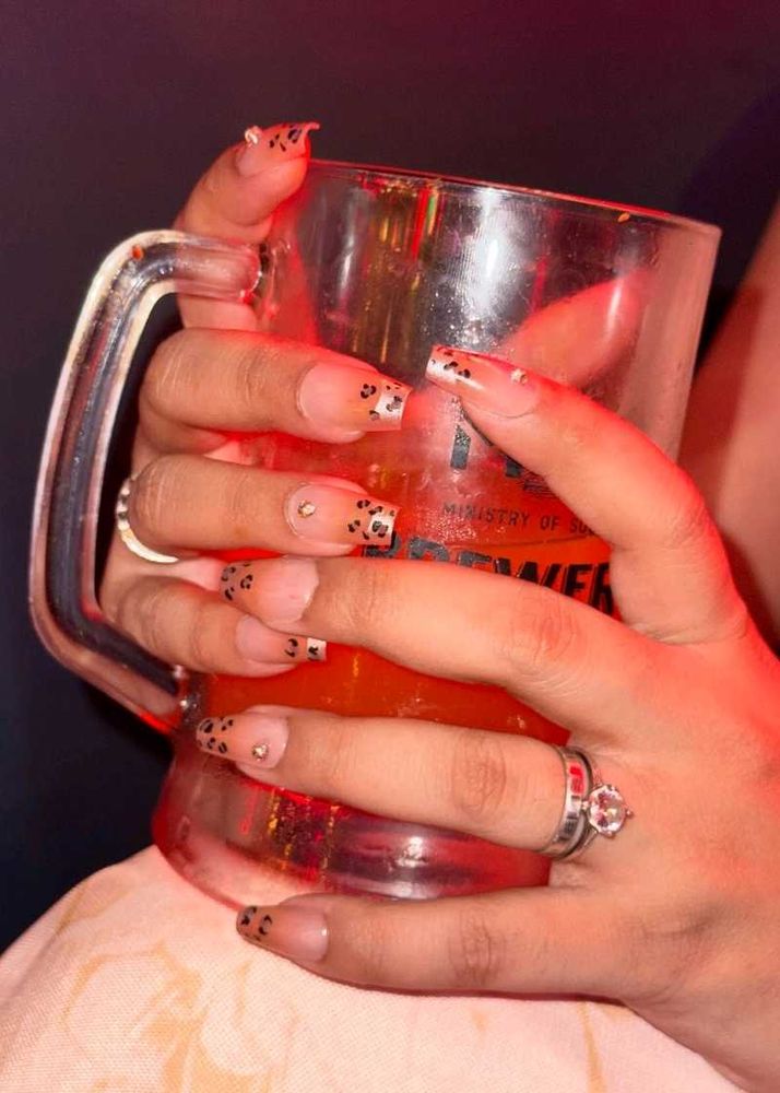 Press On Nails - Leopard Print