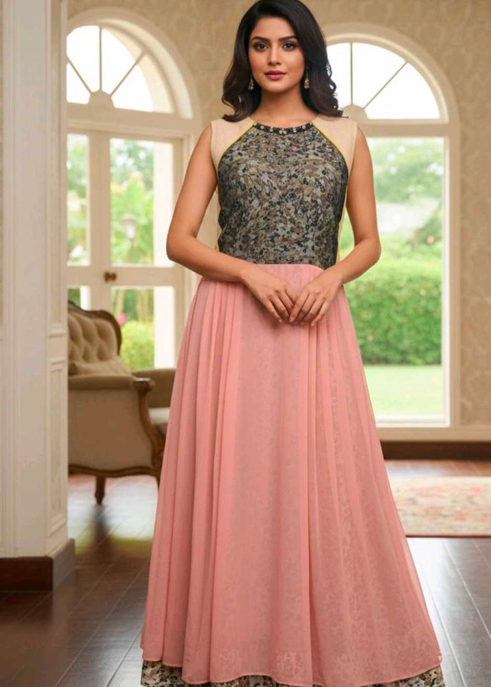 Elegant Maxi Dress sleeve available