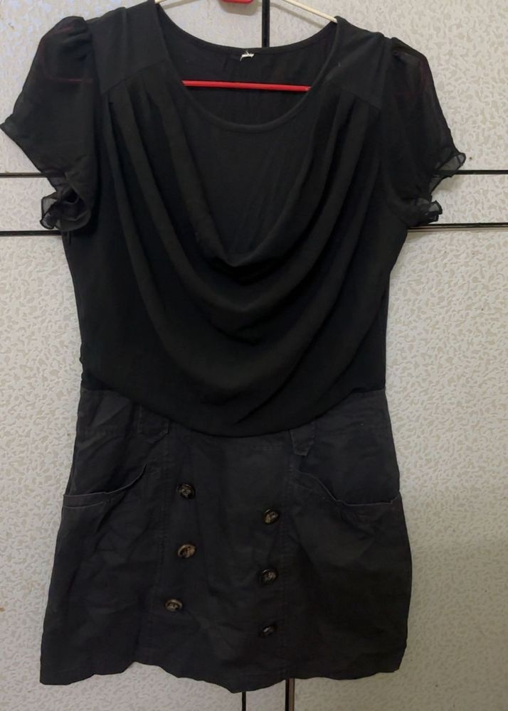 Chic Black Mini Dress