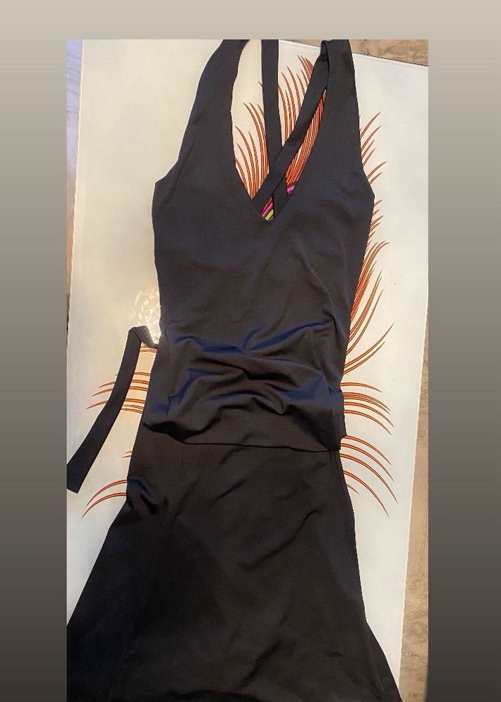 Black long Dress/1 freebie
