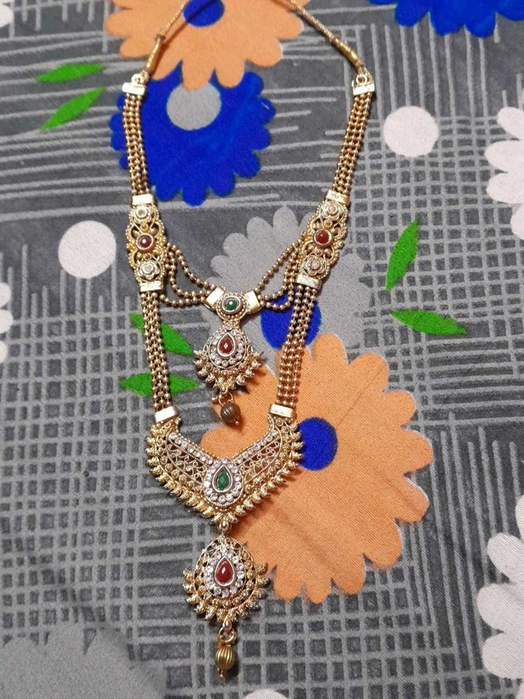 Gold-toned Layered Necklace