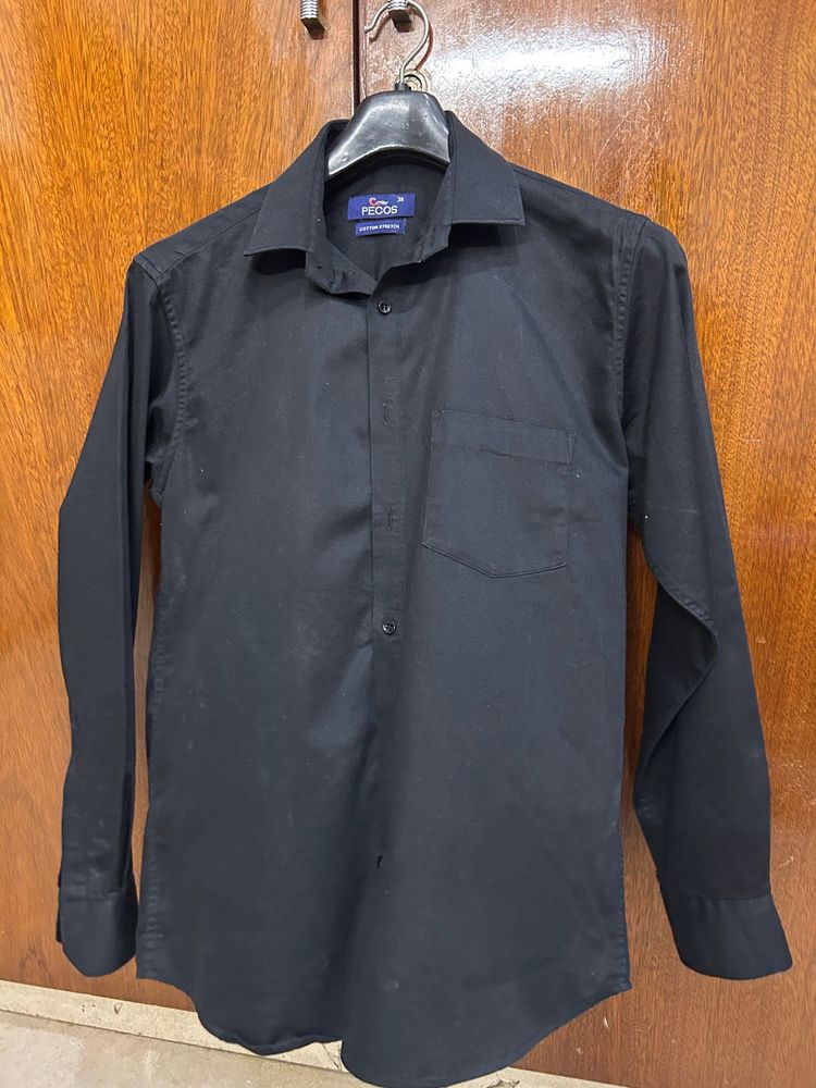 Classic Black Men's Shirt