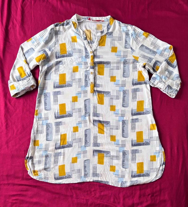Fusion Stylish Printed Kurta