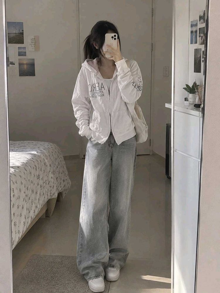 Casual Zip-Up Hoodie
