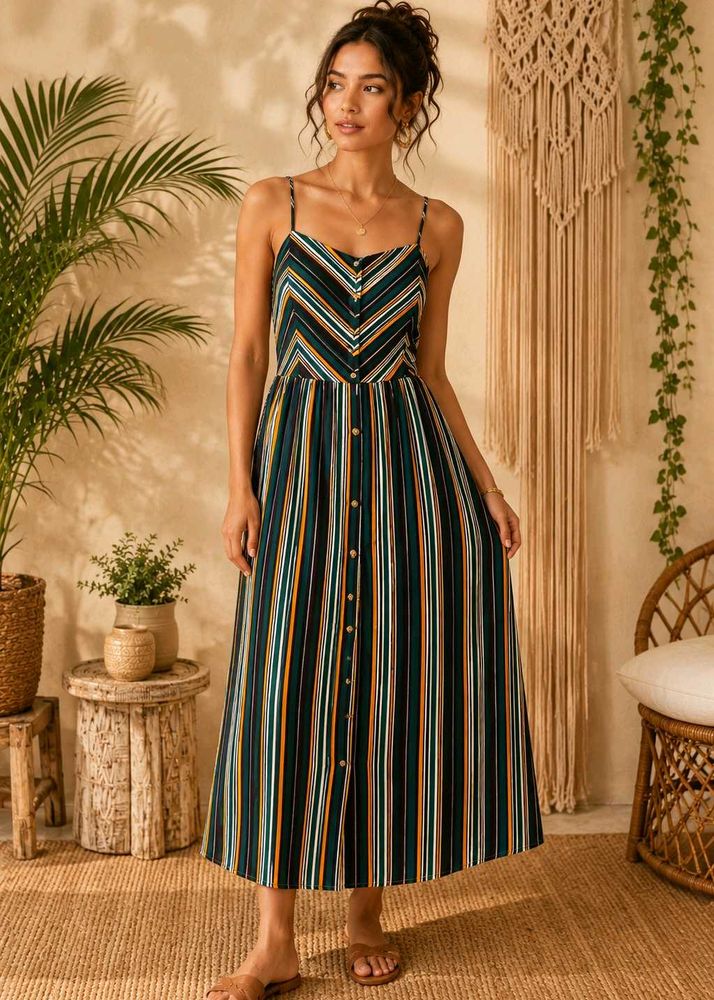 🎁Buy 1, Get 1 FREE🎁Striped Boho Dress