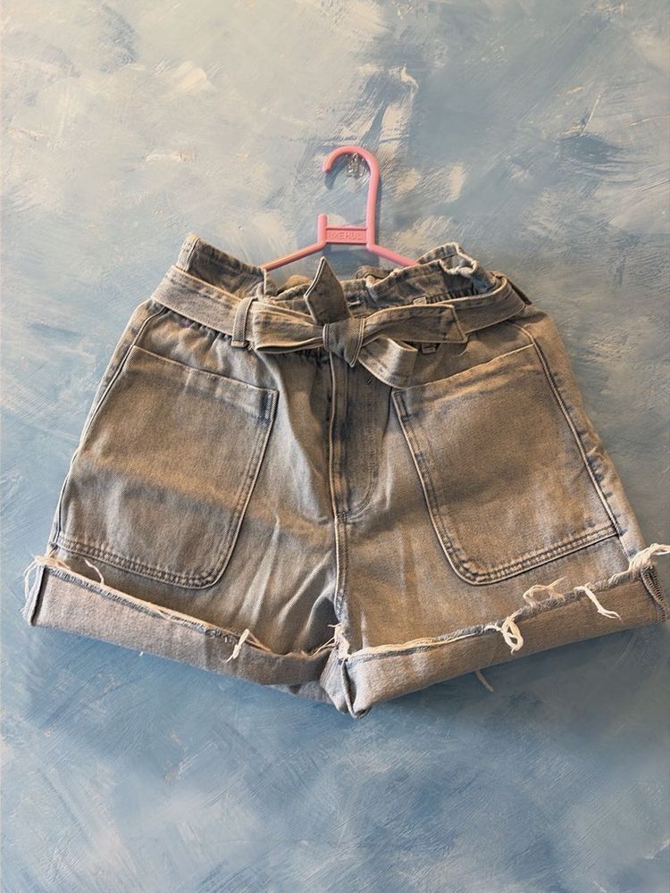Zara-Denim Shorts