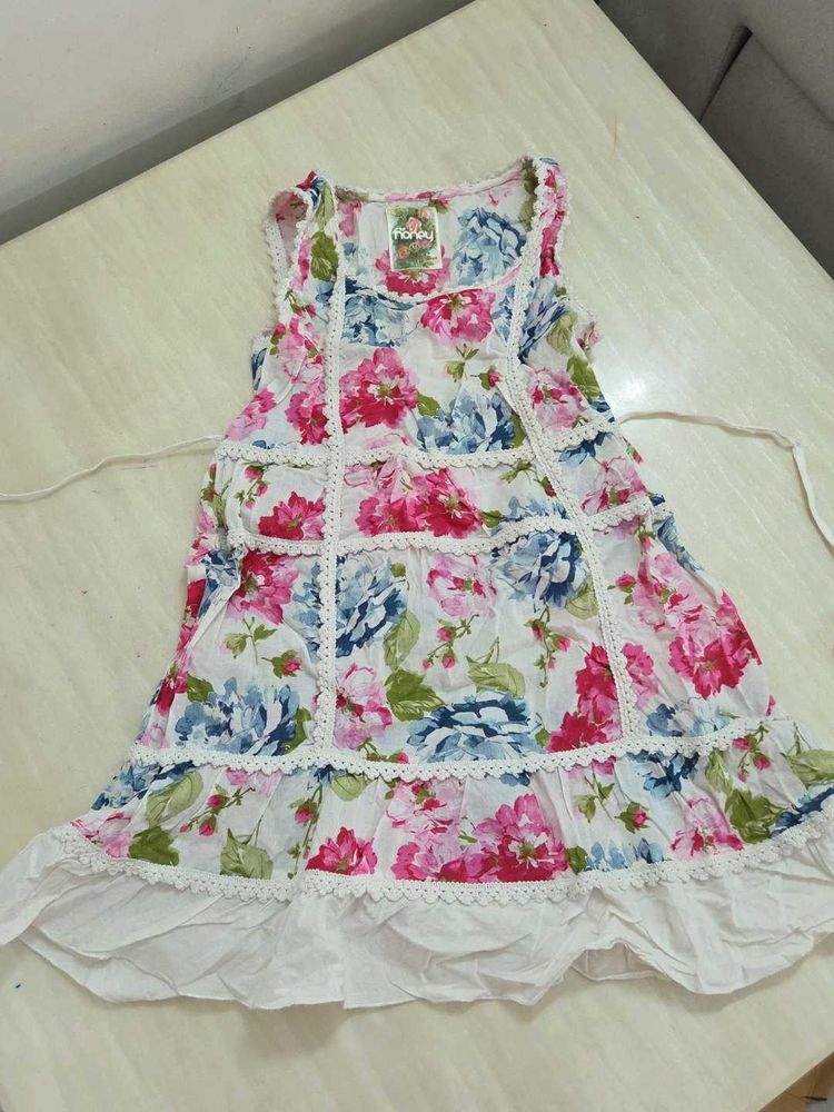 Beautiful Floral Summer Dress