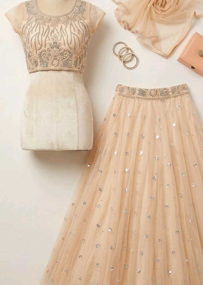 Designer Embellished Lehenga Choli Set