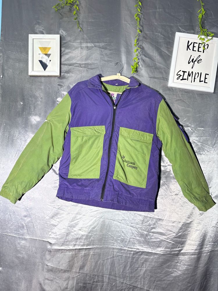 Retro Colorblock Jacket