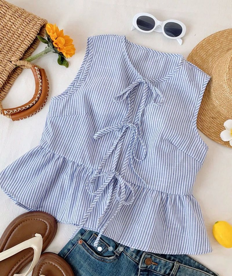 ruffle top (Savana dupe)