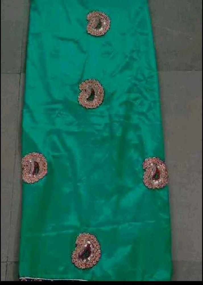 Elegant Emerald Green Embellished suit