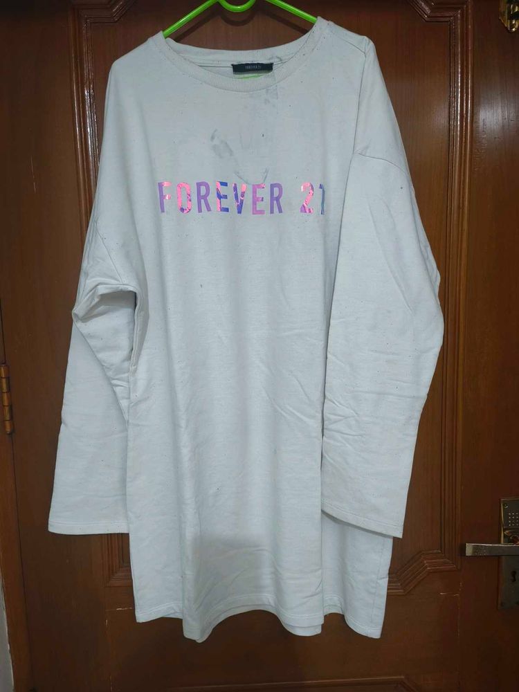 Forever 21 Graphic Long Sleeve T-Shirt