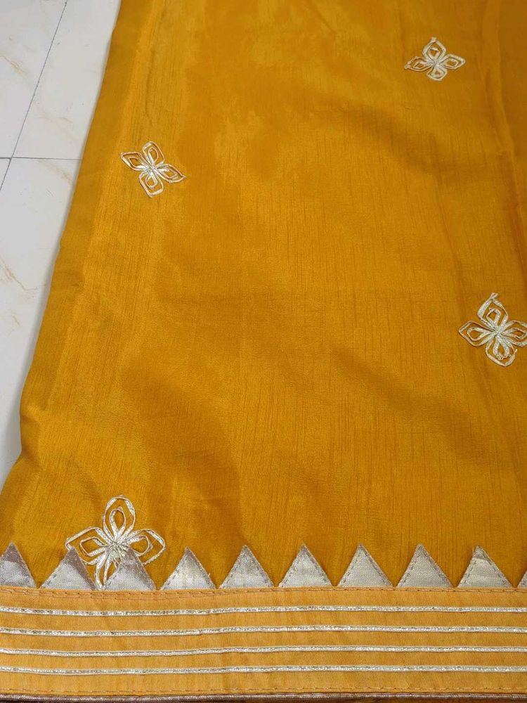 Original Gota work saree from Rajasthan